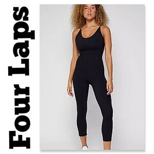 NWT Four Laps Elevate Onesie - Black